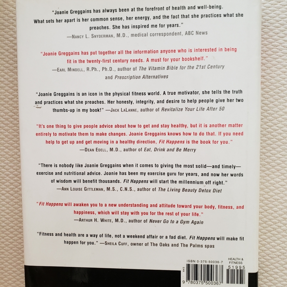 Book Fit Happens Joanie Greggains - Picture 3 of 14